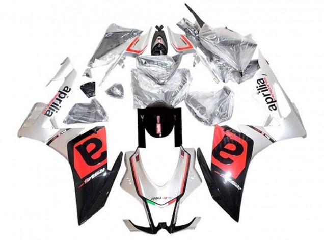 2016-2020 Aprilia RSV4 1000 Motorcycle Fairings - Silver Black Red Canada