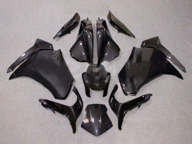 2010-2014 Honda VFR 1200 Motorcycle Fairings - Black Carbon Fiber Canada