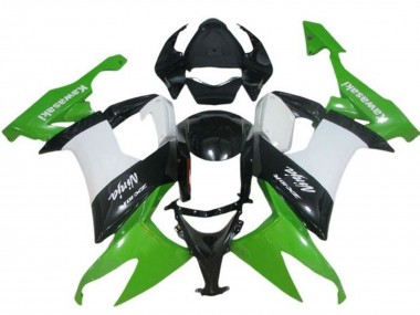 2008-2010 Kawasaki ZX10R Motorcycle Fairing - Green White Black Canada