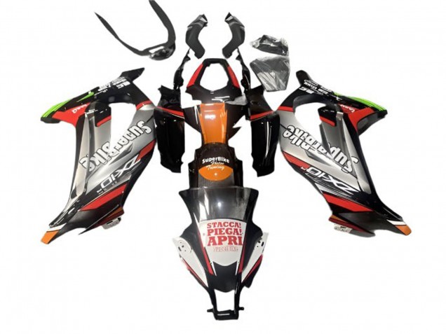 2016-2020 Kawasaki ZX10R Motorcycle Fairings - Silver Black Red Orange Superbike Canada