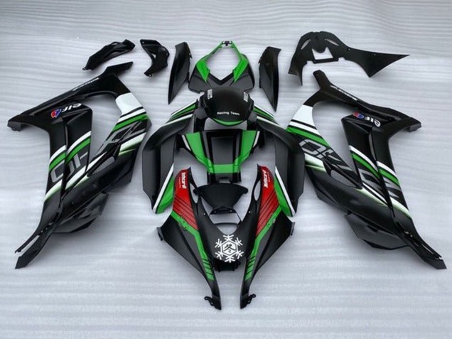 2016-2020 Kawasaki ZX10R Motorcycle Fairings - Matte Black Green Red White Snow Canada
