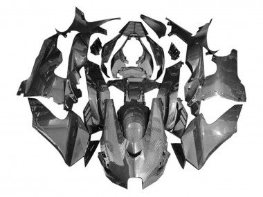 2021-2025 Kawasaki ZX10R Motorcycle Fairings - Faux Carbon Fiber Canada