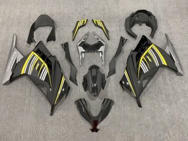 2013-2024 Kawasaki EX300 Motorcycle Fairings - Yellow Silver Glossy Black Matte Black Canada