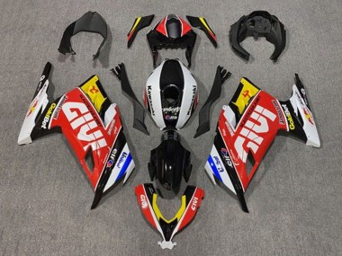 2013-2024 Kawasaki EX300 Motorcycle Fairings - White Red Yellow Blue Black Givi Canada