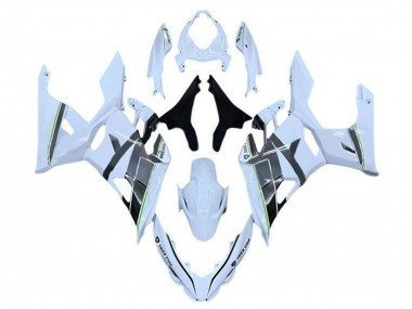 2018-2024 Kawasaki Ninja 400 Motorcycle Fairings - White Grey Black Green Canada