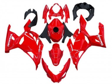 2018-2024 Kawasaki Ninja 400 Motorcycle Fairings - Red Canada