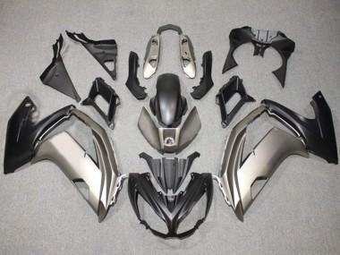 2012-2016 Kawasaki Ninja 650 EX650 Motorcycle Fairings - Silver Matte Black Canada