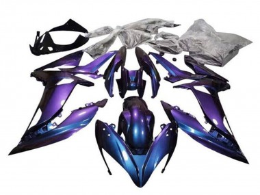 2017-2019 Kawasaki Ninja 650 EX650 Motorcycle Fairings - Purple Blue Chameleon Canada