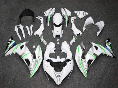 2017-2019 Kawasaki Ninja 650 EX650 Motorcycle Fairings - White Silver Green Blue Canada