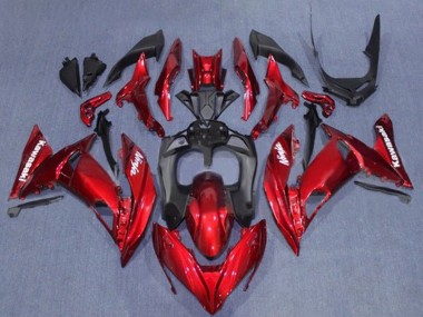 2017-2019 Kawasaki Ninja 650 EX650 Motorcycle Fairing - Red Black White Canada