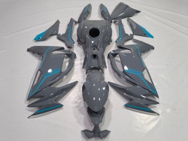2020-2024 Kawasaki Ninja 650 EX650 Motorcycle Fairings - Grey Blue Canada