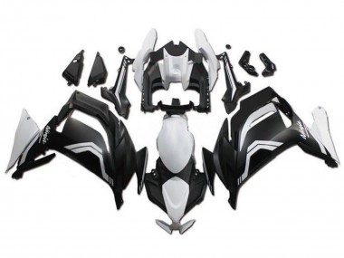 2020-2024 Kawasaki Ninja 650 EX650 Motorcycle Fairings - White Matte Black Canada