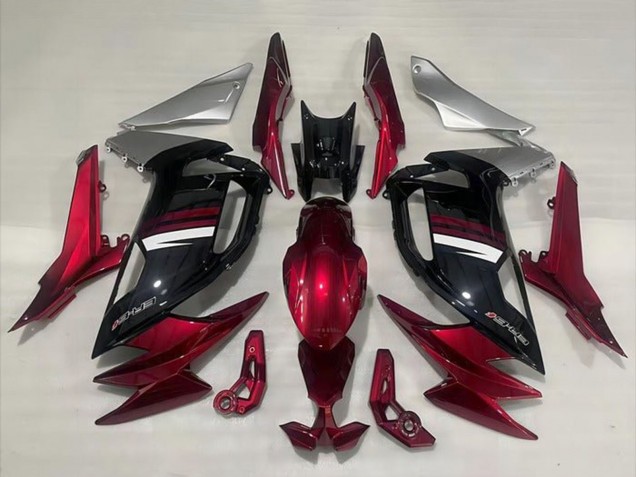 2020-2024 Kawasaki Ninja 650 EX650 Motorcycle Fairings - Red Silver White Black Canada