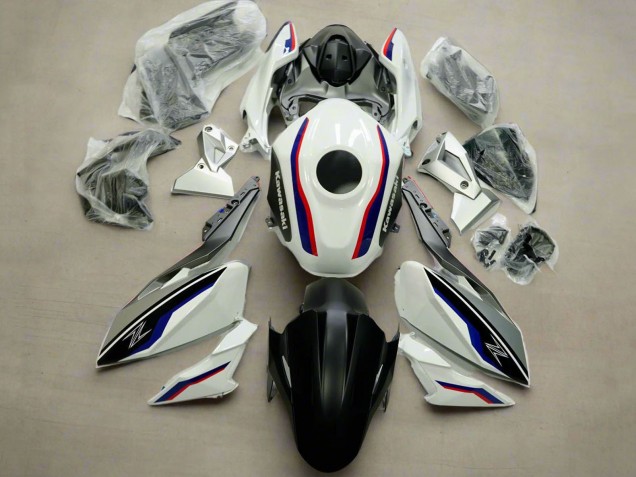 2018-2024 Kawasaki Z400 Motorcycle Fairings - Yellow Matte Black Canada