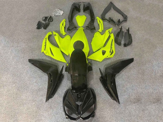 2014-2019 Kawasaki Z1000 Motorcycle Fairings - Black Yellow Canada