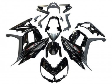 2010-2016 Kawasaki Z1000SX Motorcycle Fairings - Glossy Black Canada