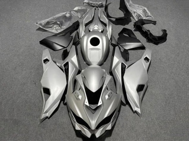 2019-2025 Kawasaki ZX25R ZX-25R Motorcycle Fairings - Glossy Silver Matte Black Canada