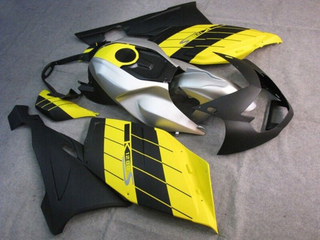 2005-2010 BMW K1200S Motorcycle Fairings - Silver Yellow Black Canada