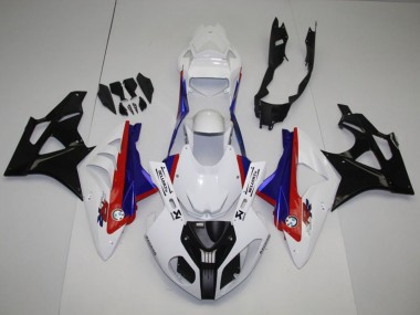2009-2014 BMW S1000RR Full Motorcycle Fairing Kits - White Red Blue Glossy Black Canada