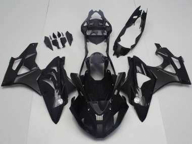 2017-2018 BMW S1000RR Motorcycle Fairings - Glossy Black Matte Black Canada