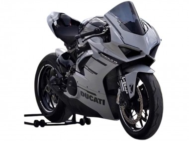 2018-2019 Ducati Panigale V4 V4S Motorcycle Fairings - Grey Black Canada