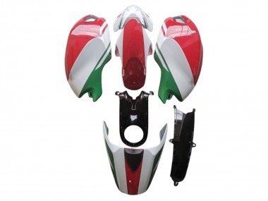 2008-2012 Ducati Monster 696 796 1100 1100S Motorcycle Fairings - White Red Green Canada