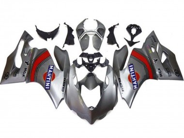 2011-2014 Ducati Panigale 1199 Motorcycle Fairings - Silver Red Blue Martini Canada
