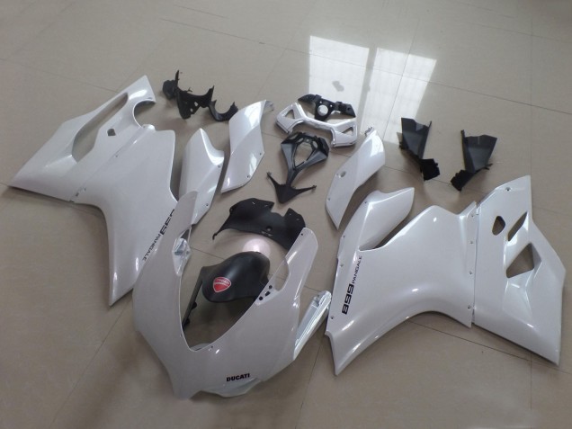 2011-2014 Ducati Panigale 899 Motorcycle Fairings - White Canada
