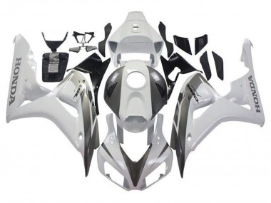 2006-2007 Honda CBR1000RR Motorcycle Fairings - White Grey Canada