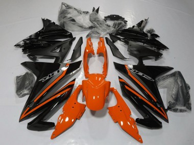 2013-2015 Honda CBR500R Motorcycle Fairings - Orange Grey Glossy Black Canada