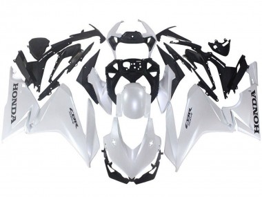 2019-2021 Honda CBR500R Motorcycle Fairings - White Canada