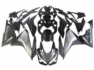2022-2023 Honda CBR500R Abs Motorcycle Fairings - Silver Grey Matte Black Canada