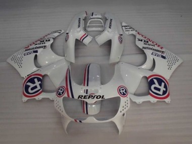 1994-1995 Honda CBR900RR 893 Motorcycle Fairings - White Red Blue Repsol Canada