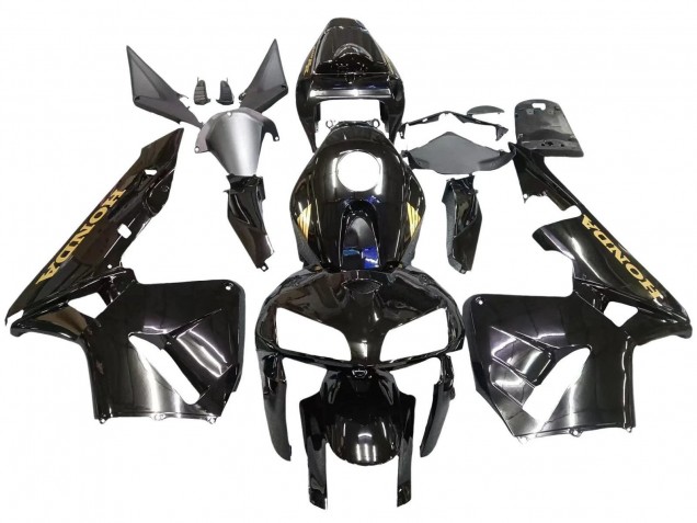 2005-2006 Honda CBR600RR Motorcycle Fairings - Black Gold Canada