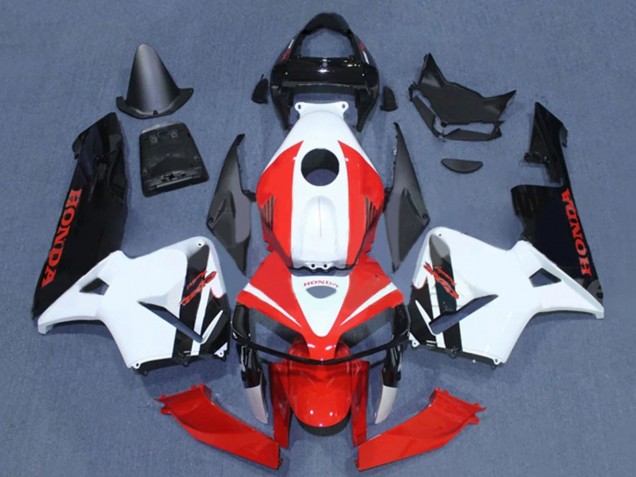 2005-2006 Honda CBR600RR Motorcycle Fairings - Black White Red Canada