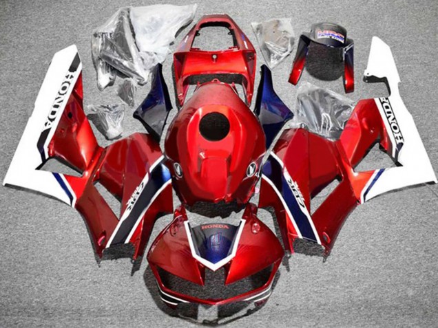 2013-2023 Honda CBR600RR Motorcycle Fairings - White Red Blue Canada