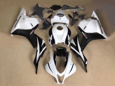 2013-2023 Honda CBR600RR Motorcycle Fairing - White Glossy Black Canada