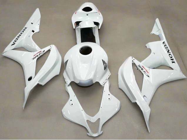 2007-2008 Honda CBR600RR Motorcycle Fairing - White Canada