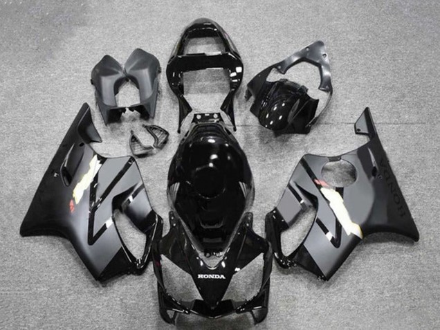 2001-2003 Honda CBR600 F4i Motorcycle Fairings - Glossy Black Matte Black Grey Canada