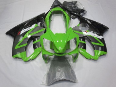2004-2007 Honda CBR600 F4i Motorcycle Fairings - Green Grey Glossy Black Canada
