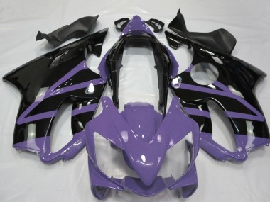 2004-2007 Honda CBR600 F4i Motorcycle Fairings - Light Purple Glossy Black Canada