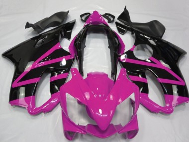 2004-2007 Honda CBR600 F4i Motorcycle Fairing - Pink Glossy Black Canada
