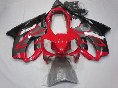 2004-2007 Honda CBR600 F4i Motorcycle Fairings - Red Grey Glossy Black Canada