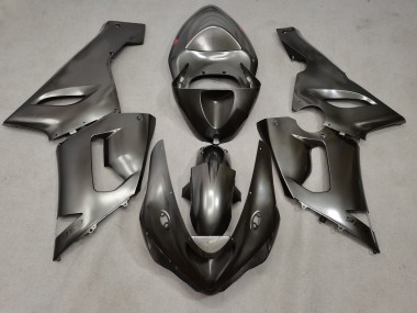 2005-2006 Kawasaki ZX6R Motorcycle Fairings - Liquid Silver Canada