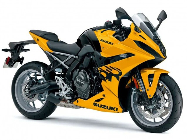 2024-2025 Suzuki GSX8R Motorcycle Fairings - Yellow Canada