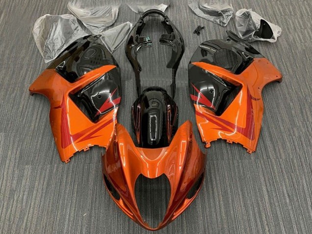 1996-2007 Suzuki GSXR1000 Motorcycle Fairings - Orange Black Red Canada