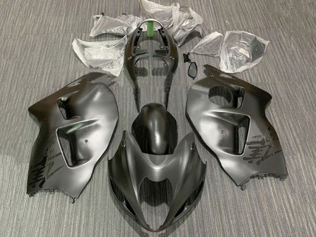 1996-2007 Suzuki GSXR1000 Motorcycle Fairings - Matte Grey Black Canada