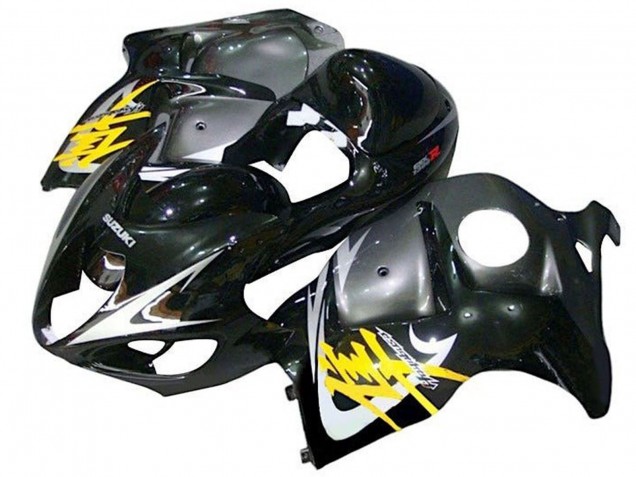 1996-2007 Suzuki GSXR1000 Motorcycle Fairings - Glossy Black Silver Yellow Canada