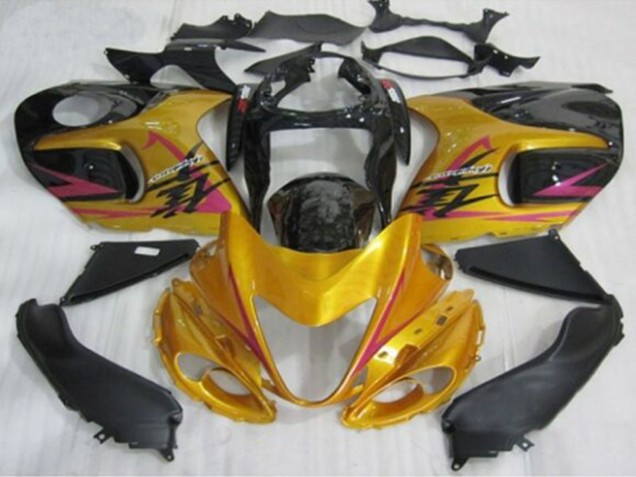 1996-2007 Suzuki GSXR1000 Motorcycle Fairings - Gold Black Pink Canada