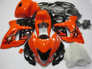 2008-2020 Suzuki GSXR 1300&nbsp;Hayabusa Motorcycle Fairings - Orange Black Canada